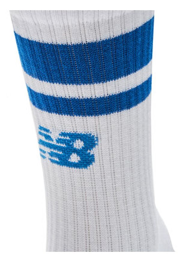 New Balance Skarpety długie LAS32163AS5 Biały. Kolor: biały. Materiał: materiał