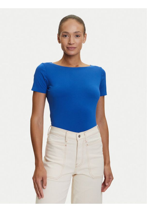 Tatuum T-Shirt Mikaja T2503.055 Niebieski Regular Fit. Kolor: niebieski. Materiał: bawełna