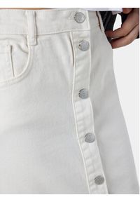 Noisy may - Noisy May Spódnica jeansowa Sira 27029410 Écru Regular Fit. Materiał: bawełna #6