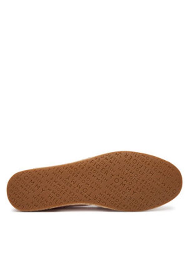TOMMY HILFIGER - Tommy Hilfiger Espadryle Flag Canvas Espadrille FW0FW08541 Różowy. Kolor: różowy. Materiał: materiał