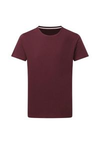 SG - Męska Koszulka Z Doskonałym Nadrukiem. Kolor: czerwony, wielokolorowy, brązowy. Wzór: nadruk. Sport: turystyka piesza #1