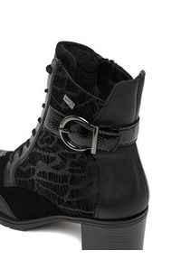 Remonte Botki CEO-D2A77-02 Czarny. Kolor: czarny. Materiał: skóra #4