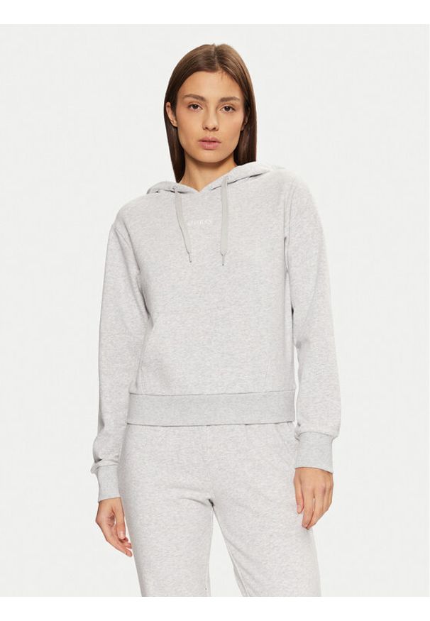 Guess Bluza O5RQ02 KCO31 Szary Regular Fit. Kolor: szary. Materiał: bawełna