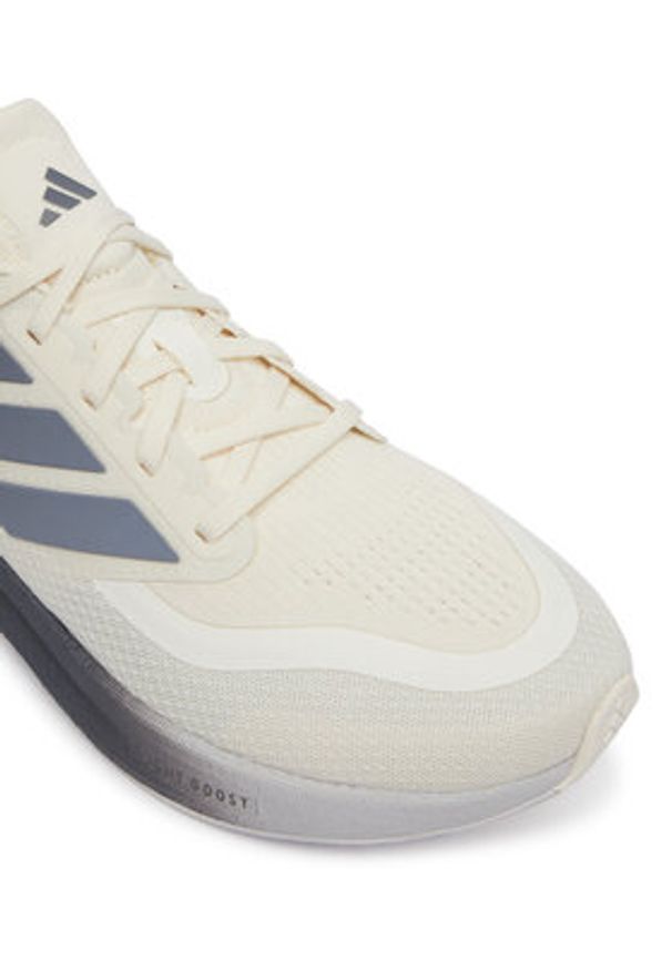 Adidas - adidas Buty do biegania Pureboost 5 JQ6905 Écru. Kolor: kremowy. Materiał: materiał