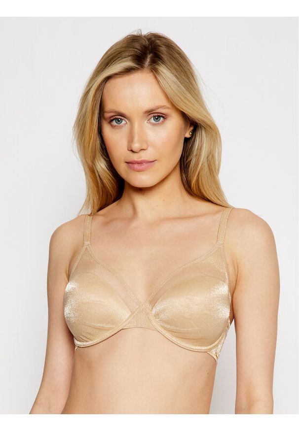 Gossard Biustonosz z fiszbiną Glossies 6270 Beżowy. Kolor: beżowy. Materiał: syntetyk