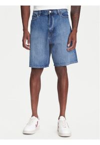 GAP - Gap Szorty jeansowe 781610-00 Niebieski Loose Fit. Kolor: niebieski. Materiał: lyocell