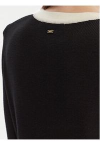 Gaudi Kardigan 521FD53038 Czarny Regular Fit. Kolor: czarny. Materiał: wiskoza #3