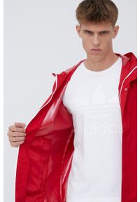 adidas Performance kurtka HG6299 męska kolor czerwony przejściowa. Kolor: czerwony. Materiał: materiał #4