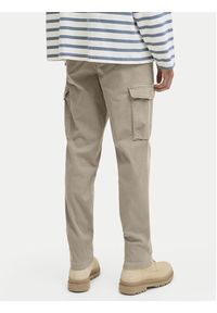 Jack & Jones Spodnie materiałowe Stace Arthur 12282388 Beżowy Regular Fit. Kolor: beżowy. Materiał: bawełna #7