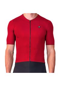 LUXA - Koszulka Kolarska Supreme. Kolor: czerwony. Materiał: poliamid, elastan. Sport: kolarstwo