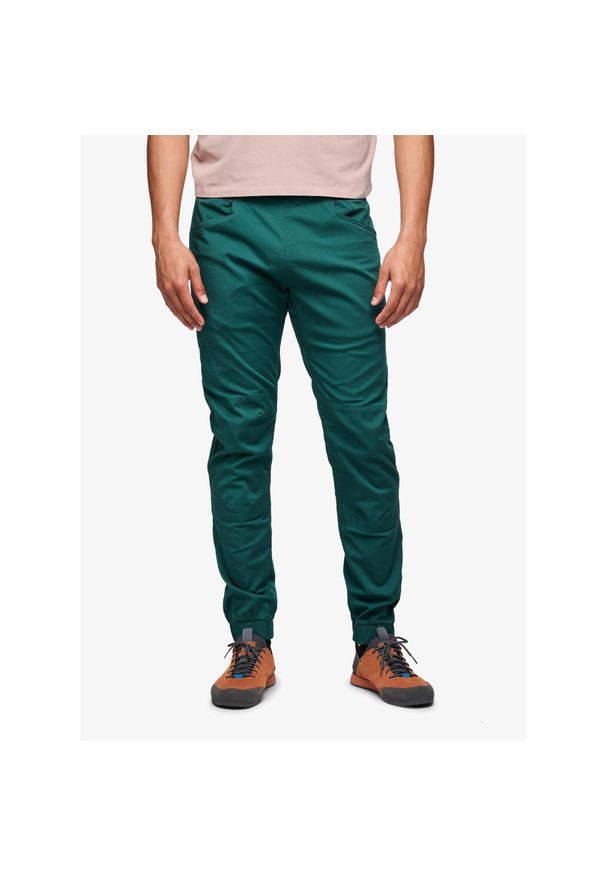 Spodnie wspinaczkowe męskie Black Diamond Notion Pants. Kolor: zielony