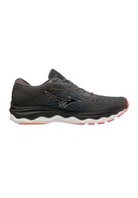 Buty do biegania męskie, Mizuno Wave Sky 6. Kolor: pomarańczowy, wielokolorowy, czarny, szary. Model: Mizuno Wave