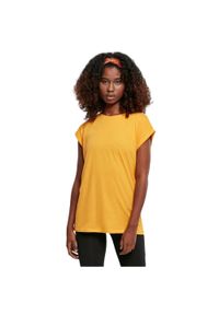 Urban Classics - Koszulka Damska Z Rozszerzonym Ramieniem. Kolor: żółty, wielokolorowy, pomarańczowy. Sport: turystyka piesza #1