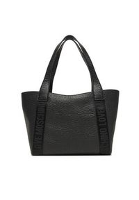 Love Moschino - LOVE MOSCHINO Torebka JC4337PP0NK1400A Czarny. Kolor: czarny. Materiał: skórzane