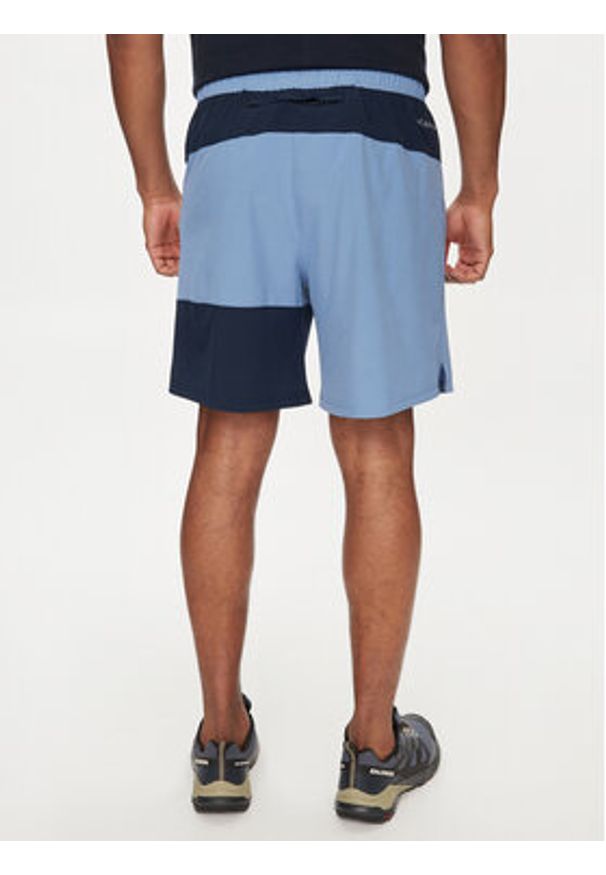 columbia - Columbia Szorty sportowe Columbia Hike™ Color Block Short 2072004 Niebieski Active Fit. Kolor: niebieski. Materiał: syntetyk