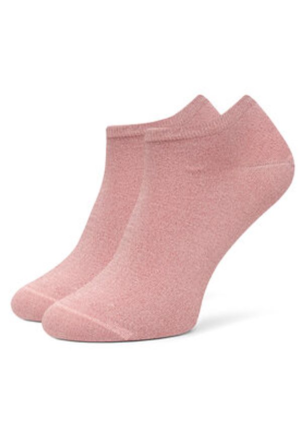 TOMMY HILFIGER - Tommy Hilfiger Skarpety krótkie 343024001 Różowy. Kolor: różowy. Materiał: bawełna