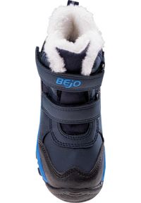 BEJO - Buty zimowe dziecięce Bejo Baisy Mid Wp Kdb. Kolor: niebieski. Sezon: zima