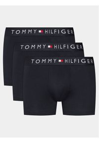 TOMMY HILFIGER - Tommy Hilfiger Komplet 3 par bokserek UM0UM03180 Granatowy. Kolor: niebieski. Materiał: bawełna