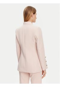 Rinascimento Marynarka CFC0122856003 Różowy Regular Fit. Kolor: różowy. Materiał: syntetyk #5