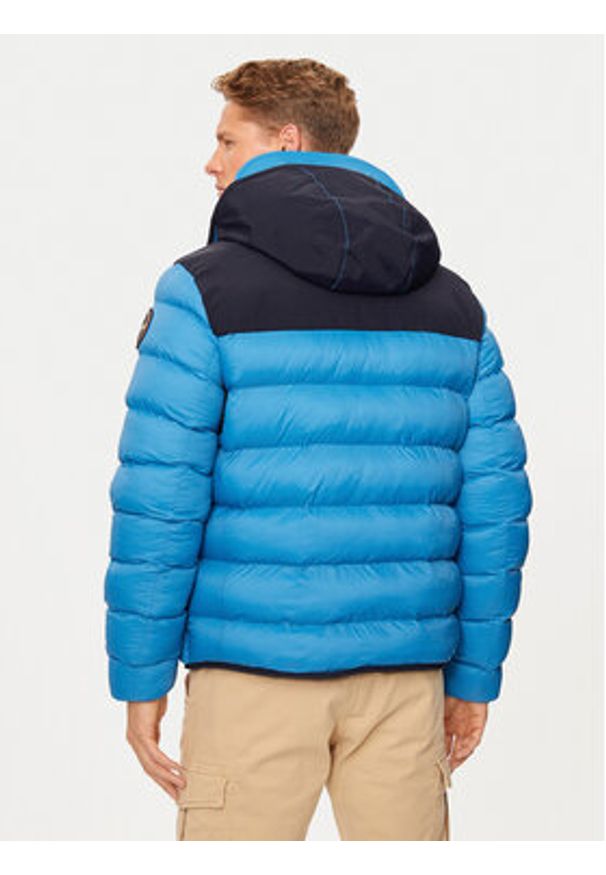Napapijri Kurtka zimowa A-Arbogne NP0A4IBG Niebieski Regular Fit. Kolor: niebieski. Materiał: syntetyk. Sezon: zima