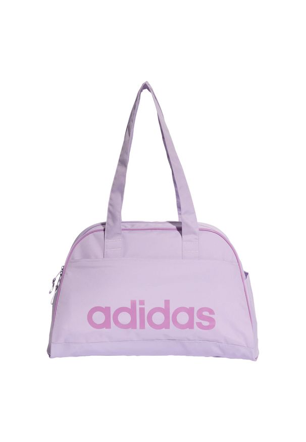 Adidas - Torba adidas Linear Essentials Bowling. Kolor: fioletowy, różowy, wielokolorowy. Sport: fitness