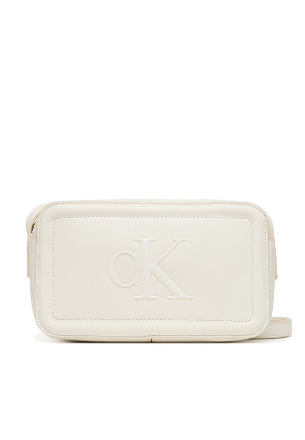 Torebka Calvin Klein. Kolor: biały
