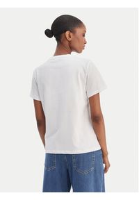 Marella T-Shirt Tema 2615971031 Biały Regular Fit. Kolor: biały. Materiał: bawełna #3