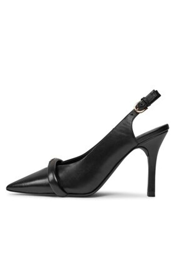 Furla Szpilki Core Slingback T.90 YH39FCD-X30000-O6000-10074100 Czarny. Kolor: czarny. Materiał: skóra. Obcas: na szpilce
