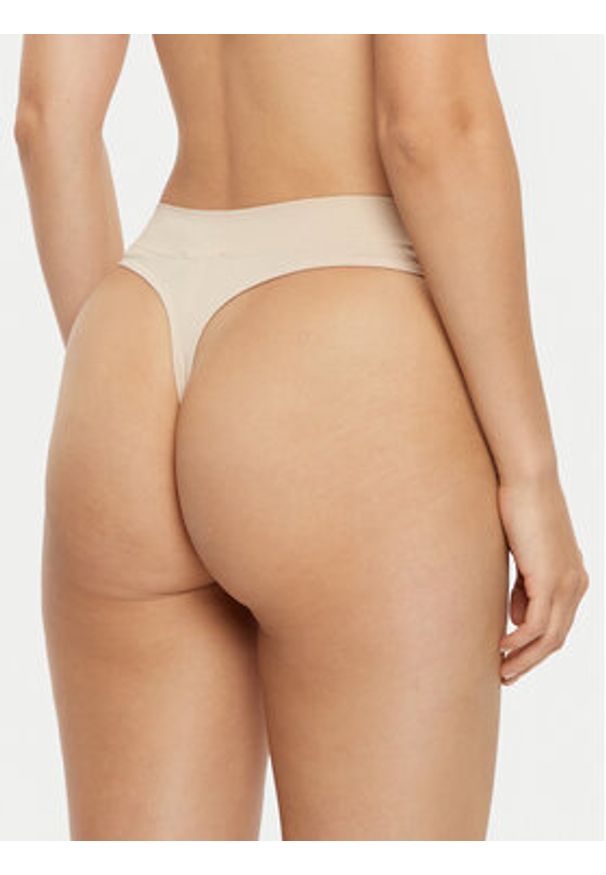 Lauren Ralph Lauren - LAUREN RALPH LAUREN Stringi 4L0010 Beżowy. Kolor: beżowy. Materiał: syntetyk
