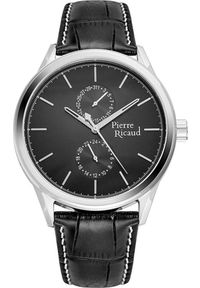 Zegarek Pierre Ricaud Zegarek męski Pierre Ricaud P97244.5214QF czarny. Kolor: czarny #1