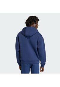 Adidas - adidas Bluza adicolor Spacer KD4086 Granatowy Loose Fit. Okazja: na spacer. Kolor: niebieski. Materiał: bawełna #2