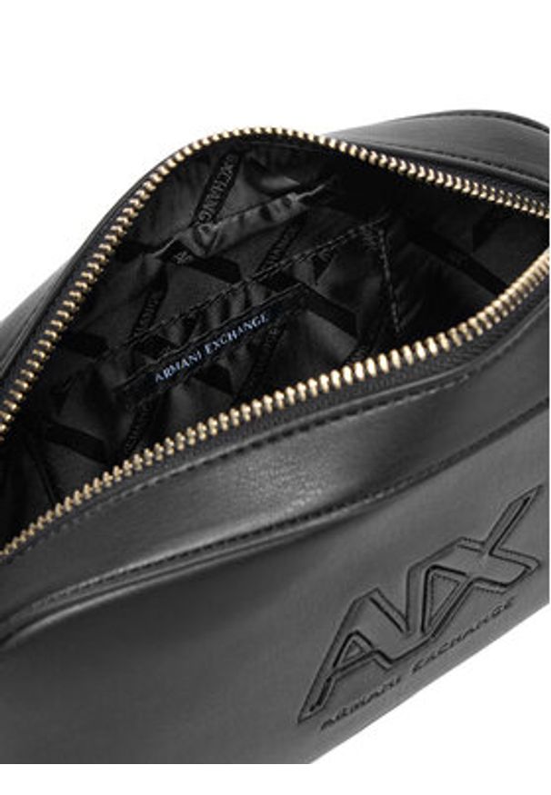 Armani Exchange Torebka XW001568 AF15634 UC001 Czarny. Kolor: czarny. Materiał: skórzane