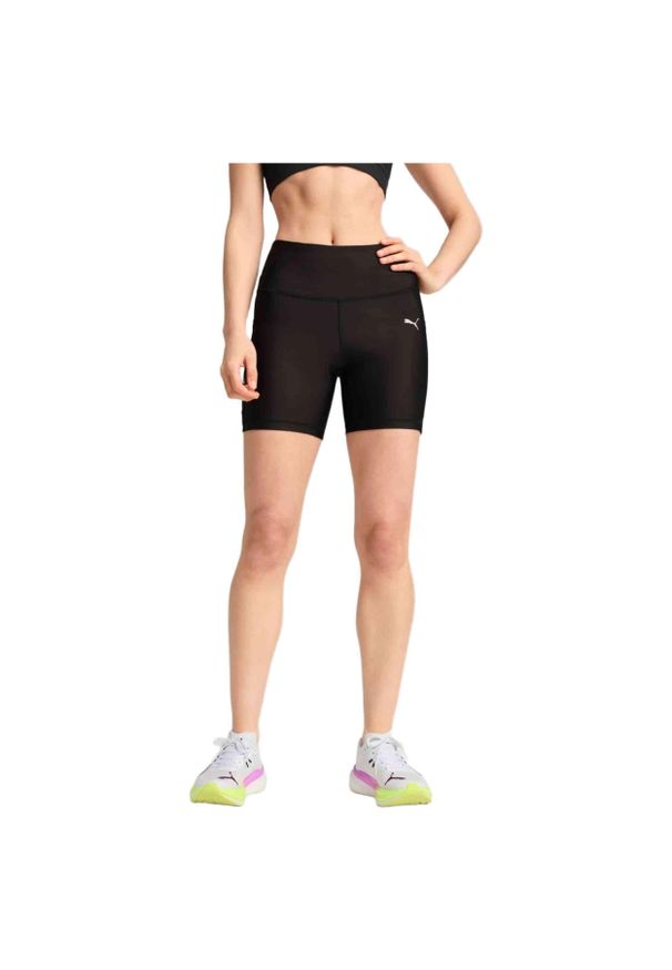 Puma - Spodenki do biegania damskie PUMA Run Velocity 5" Tight. Kolor: czarny. Sport: bieganie