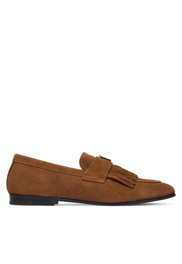 Loafersy Furla. Kolor: brązowy