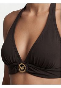 MICHAEL Michael Kors Góra od bikini MM7M275 Brązowy. Kolor: brązowy. Materiał: syntetyk #4