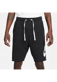 Spodenki Męskie Nike M Nk Club Alumni Hbr Ft Short. Kolor: czarny. Długość: krótkie. Sezon: lato