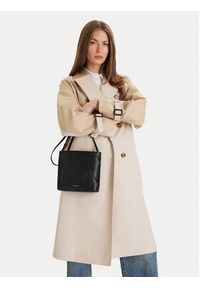 Calvin Klein Torebka Ck Woven Square Crossbody K60K612991 Czarny. Kolor: czarny. Materiał: skórzane #6