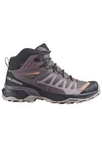salomon - Buty trekkingowe damskie Salomon X Ultra Mid 360 Gtx Gore-tex. Wysokość cholewki: za kostkę. Zapięcie: sznurówki. Kolor: wielokolorowy. Materiał: materiał. Szerokość cholewki: normalna. Styl: sportowy