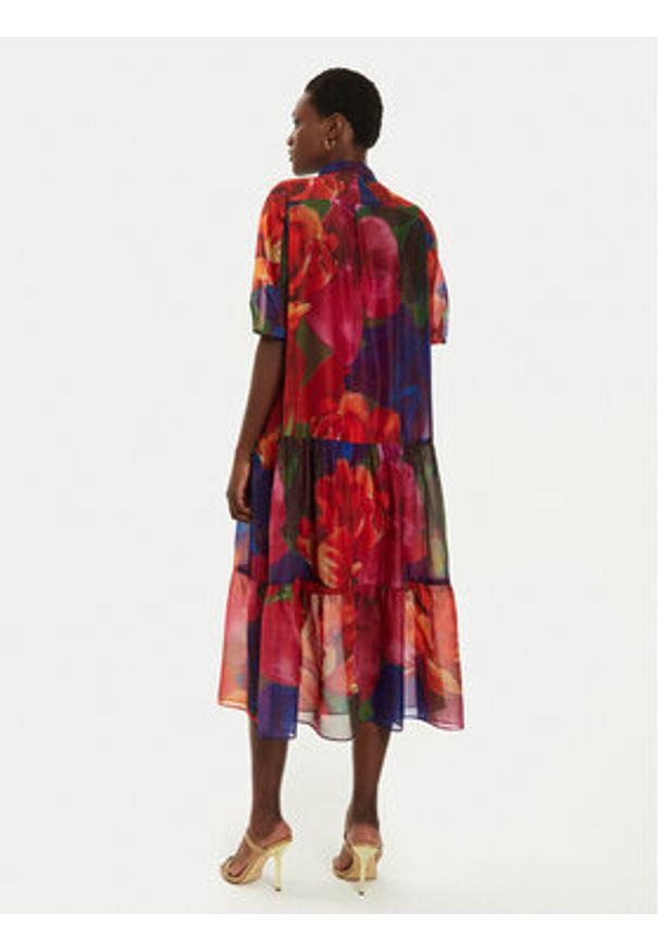 Ted Baker Sukienka koszulowa Miru 275588 Kolorowy Loose Fit. Materiał: syntetyk. Wzór: kolorowy. Typ sukienki: koszulowe