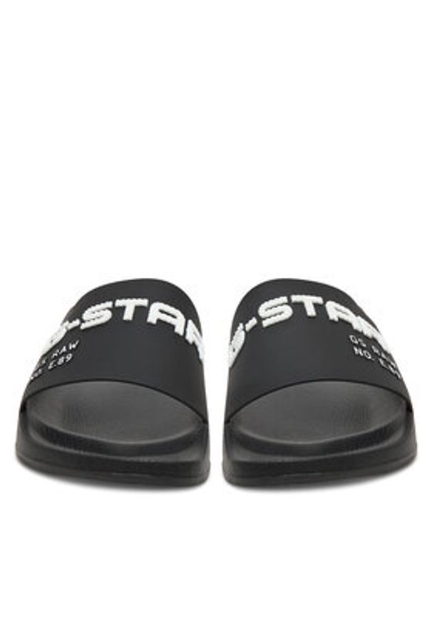 G-Star RAW - G-Star Raw Klapki SS25-3C096-W Czarny. Kolor: czarny. Materiał: syntetyk