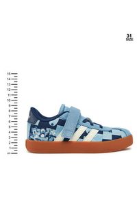 Adidas - adidas Sneakersy Disney Mickey VL JH6077 Granatowy. Kolor: niebieski. Materiał: skóra. Wzór: motyw z bajki #6