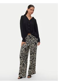 Vero Moda Spodnie materiałowe Friga 10339389 Beżowy Wide Leg. Kolor: beżowy. Materiał: syntetyk #5