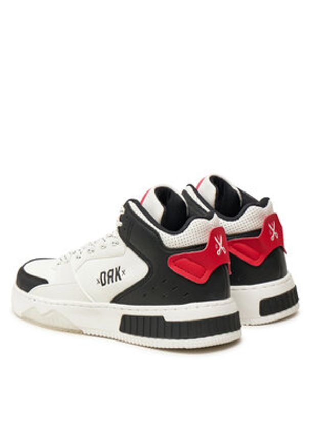 Dorko Sneakersy Easy High DS24F22W Biały. Kolor: biały. Materiał: skóra
