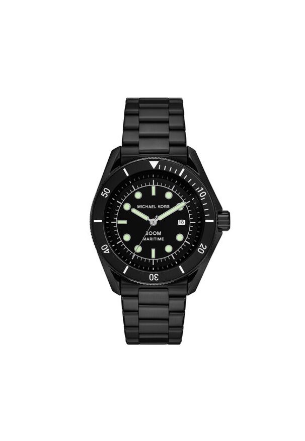 Michael Kors Zegarek Maritime MK9181 Czarny. Kolor: czarny