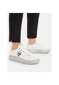 Karl Lagerfeld - Sneakersy KARL LAGERFELD. Kolor: biały #1