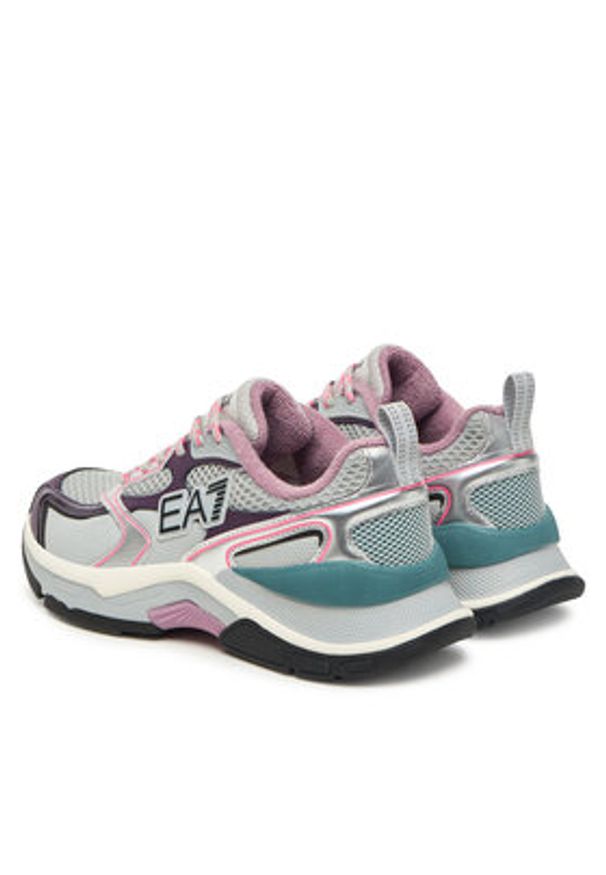 EA7 Emporio Armani Sneakersy X8X249 XK446 MZ223 Fioletowy. Kolor: fioletowy. Materiał: materiał