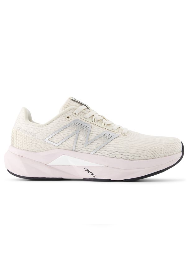 Buty damskie New Balance FuelCell Propel v5 WFCPRCS5 – beżowe. Okazja: na co dzień. Kolor: beżowy. Materiał: guma, materiał, syntetyk, poliester. Szerokość cholewki: normalna. Sport: bieganie, fitness