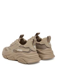 Steve Madden Sneakersy SM11004652 Beżowy. Kolor: beżowy. Materiał: skóra