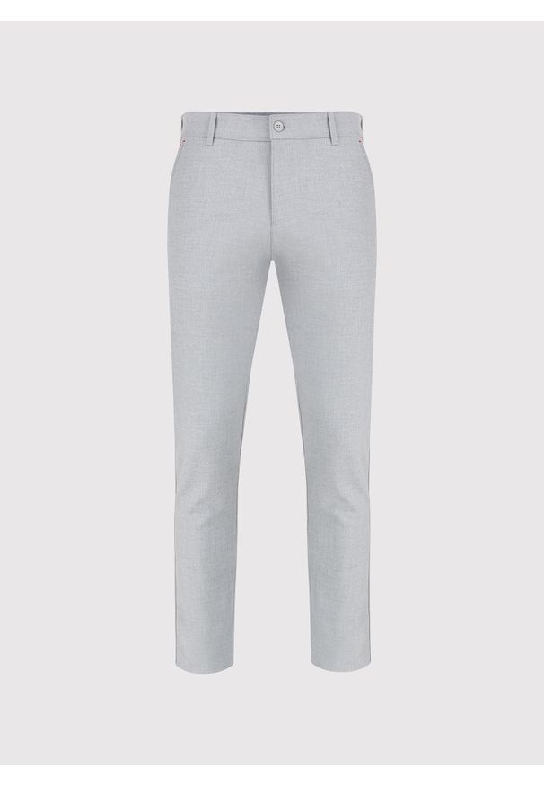 Pako Lorente - PAKO LORENTE - Szare spodnie męskie. Kolor: szary. Materiał: poliester, wiskoza, elastan. Wzór: gładki. Sezon: zima, jesień. Styl: klasyczny