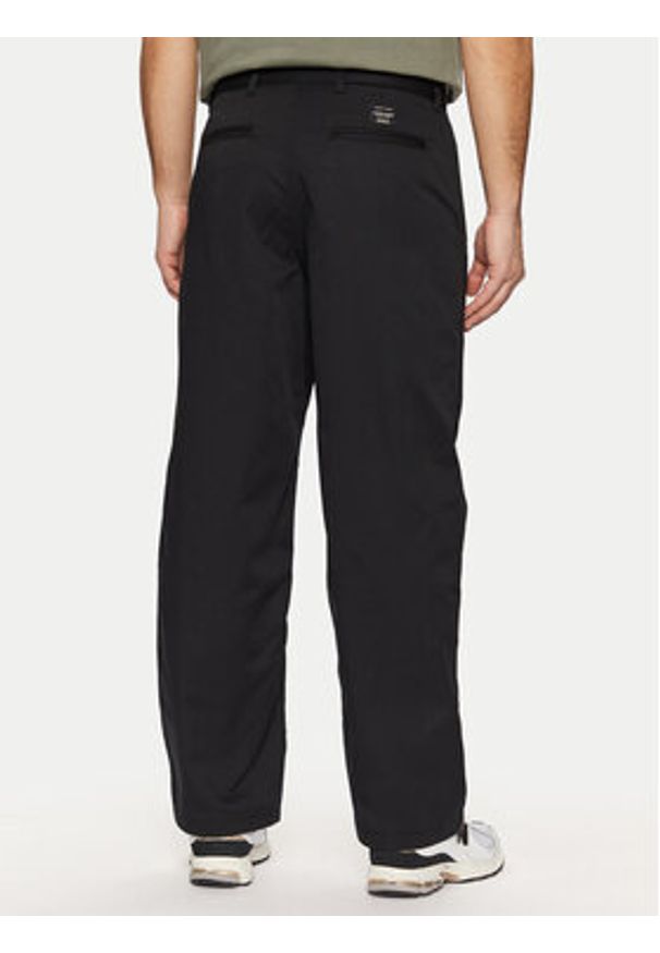 Jack & Jones Spodnie materiałowe Bill 12269667 Czarny Loose Fit. Kolor: czarny. Materiał: bawełna